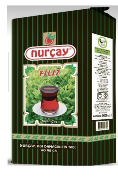 Nurçay Filiz Çay Rize Çayı 5000 gr