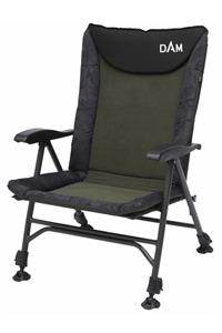 DAM Camovision Easy Fold Chair With Arm Rest 130 Kg Sandalye