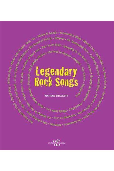 KitapSever Legendary Rock Songs Hardcover