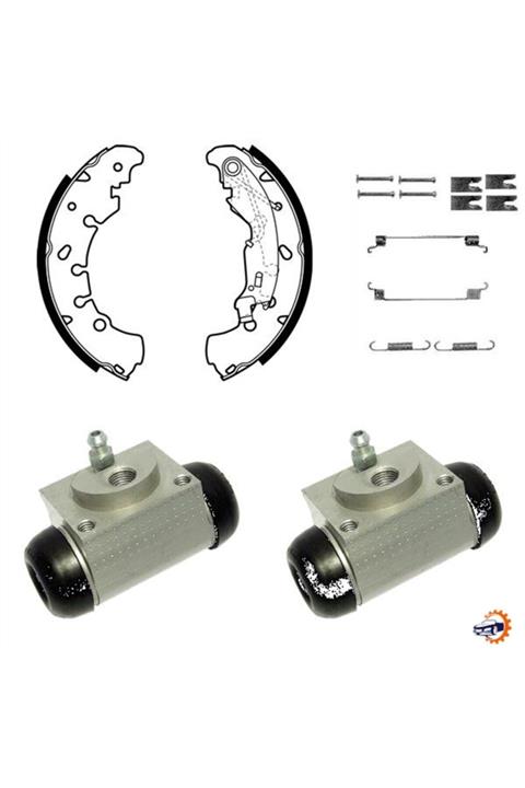 DELPHİ Fren Pabuç Kiti Arka Fıat Punto 1.4 09-03 Delphı Kp1119