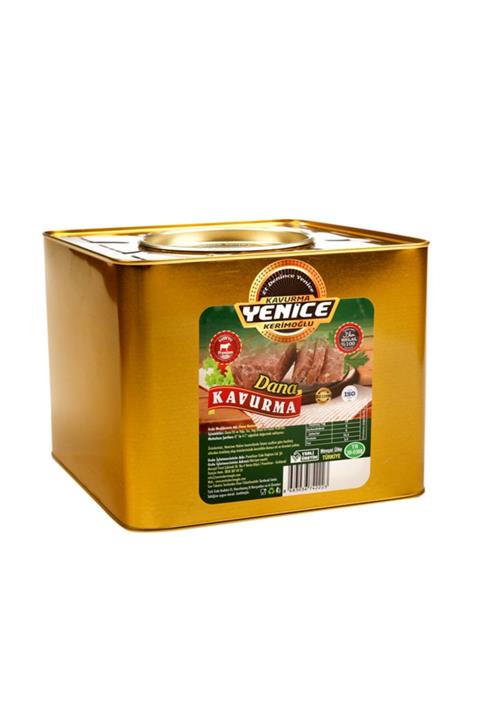 Yenice Kerimoğlu Dana Kavurma 10 Kg. Teneke