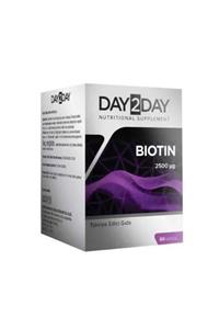 DAY2DAY Biotin 2500 Mcg 60 Kapsül