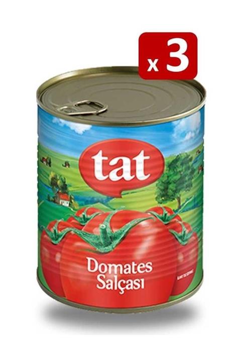 Tat Domates Salçası 830 Gr X 3 Adet
