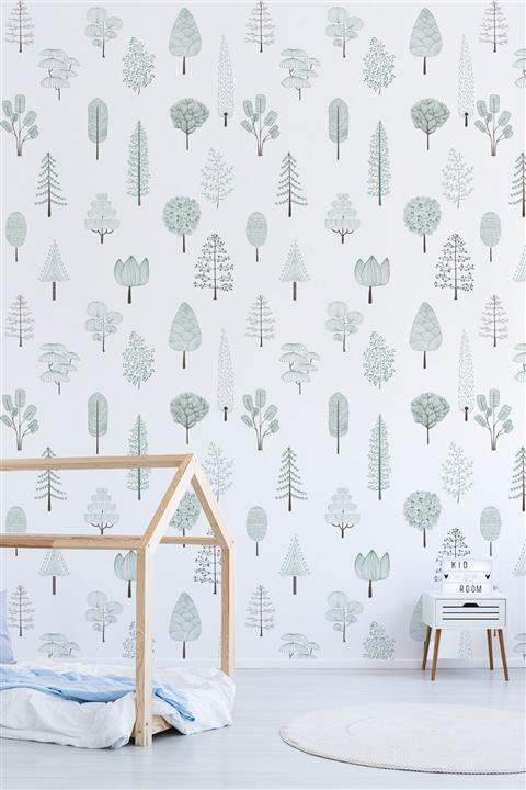 LAGOONkids Nordic Trees Çocuk Odası Duvar Kağıdı