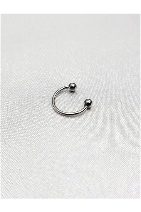 TÜKKAN ACCESSORİES 316l Cerrahi Çelik 12 Mm Diş,dudak,kıkırdak,tragus,kaş,kulak Smile Piercing