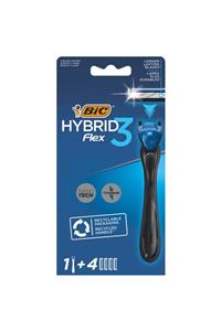 Bic Flex 3 Hybrıd Erkek Tıraş Bıçağı 1 Sap + 4 Başlık