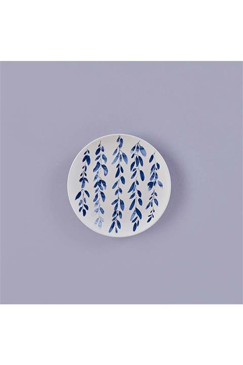 Bella Maison Leaf Blue Pasta Tabağı