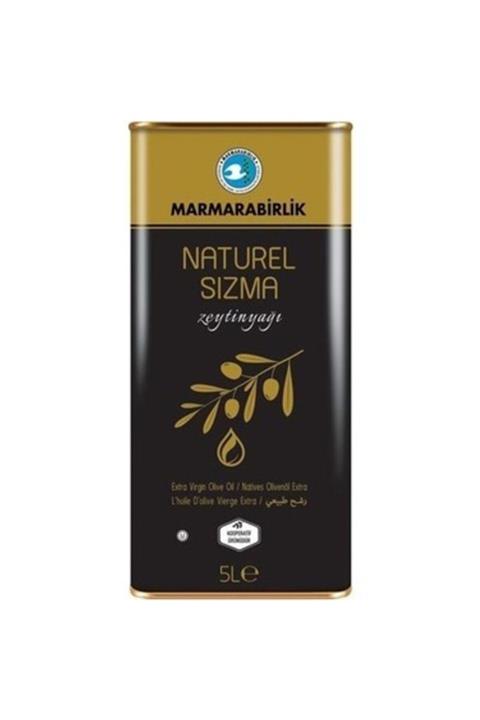 MarmaraBirlik Naturel Sızma En Çok %0,8 Asit 5 Kg Teneke Zeytinyağı