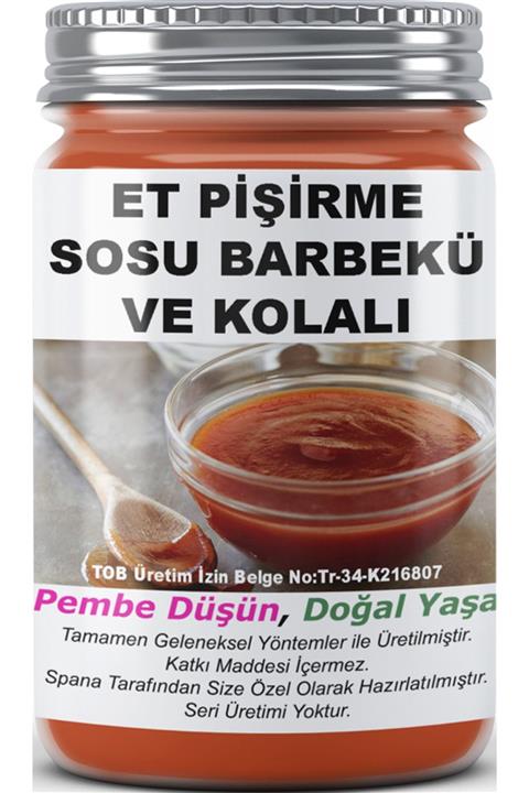 SPANA Ev Yapımı Katkısız  Barbekü Ve Kolalı Et Pişirme Sosu330gr