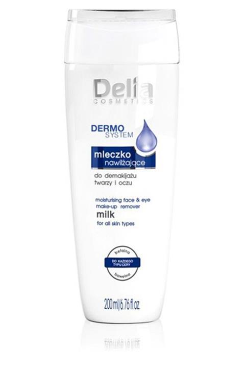 Delia Dermo System Nemlendirici Yüz Ve Göz Makyajı Temizleme Sütü 200 ml