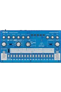 Behringer Rd6 Bb 64 Adımlı Sıralayıcılı Analog Davul Makinesi (saydam Mavi)