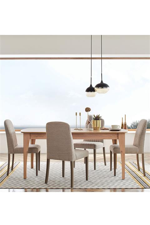 Enza Home Sona Yemek Masası (sabit)