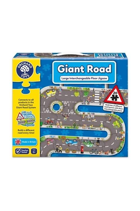 ORCHARD Puzzle Giant Road Jigsaw 3 Yaş+