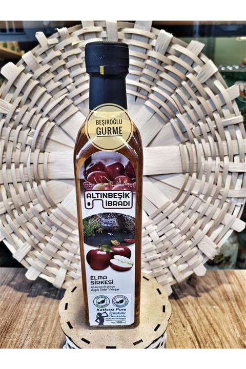 Altın Beşik İbradı Elma Sirkesi 500 Ml %100 Doğal