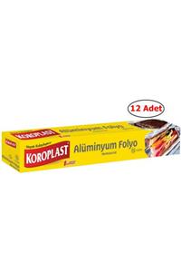 Koroplast Alüminyum Folyo 15 Metre 12 Lı Set