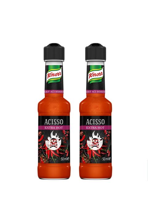 Knorr Acısso Extra Acılı 50 ml x 2 Adet