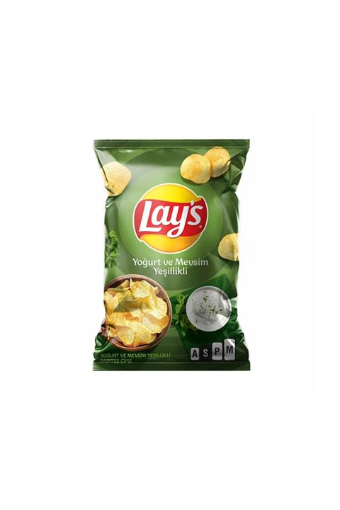 Lay's Yoğurt Mevsim Yeşillikli Patates Cipsi 109 g X 3