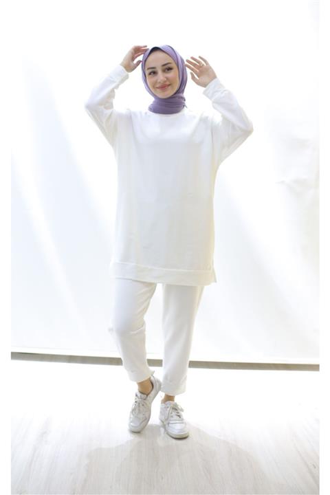 hotist Kadın Basic Pamuklu Eşofman Altı