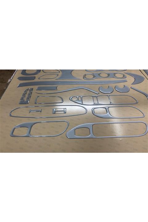 ÜRÜNBANA Fiat Egea Konsol/maun Kaplama Full Set Gümüş Gri