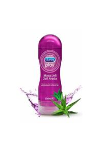 Durex 2 si Bir Arada Yatıştırıcı Aloe Vera İçeren Kayganlaştırıcı Ve Masaj Jeli 200 ml