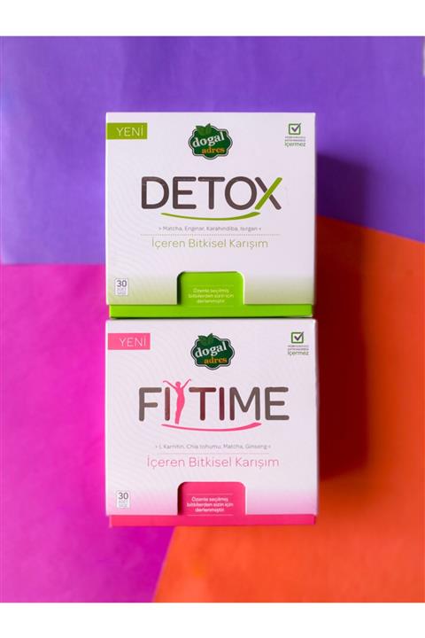 Doğal Adres Detox & Fittime Set 1 Paket