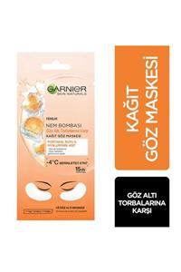 Garnier Nem Bombası Göz Altı Torbalarına Karşı Kağıt Göz Maskesi
