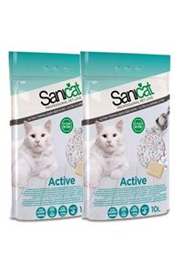 Sanicat Active Marsilya Sabunu Kokulu Kedi Kumu 10 Lt X 2 Adet