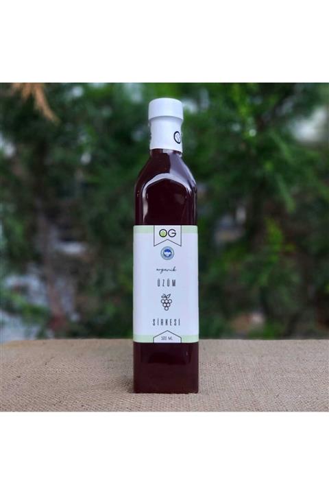 OG natural Organik Sertifikalı Üzüm Sirkesi 500 ml (DOĞAL FERMENTE)