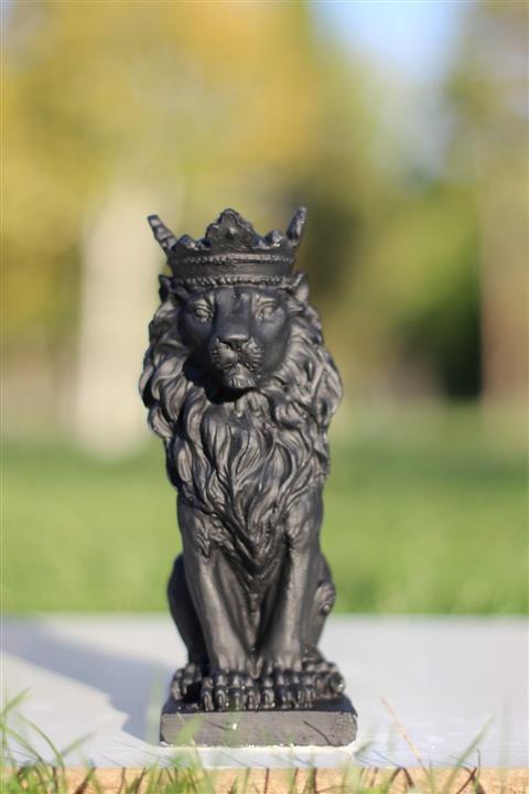 ArdinHobi Ardin Mat Siyah Aslan Büst