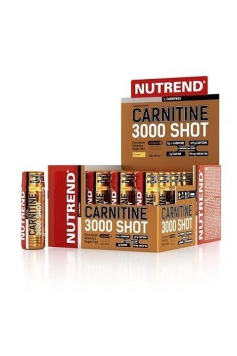 Nutrend L-carnitine Shot 3000mg 20 Ampül Portakal