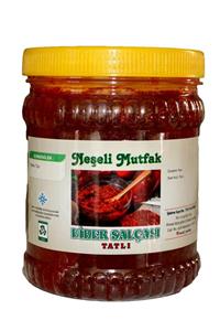 Neşeli Mutfak Hatay'dan Organik, El Yapımı Tatlı Biber Salçası (GÜNEŞTE KURUTULMUŞ TATLI BİBER SALÇASI) (1 KG)