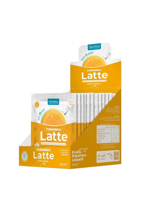 TheLifeCo Turmeric Latte 23gr - 12’li Kutu