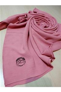 zem scarfs Jakarlı Caz Şal Pembe