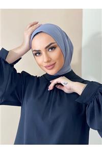 R&S modibone Cıtcıtlı Hazır Eşarp Şal Hijap Gri Renk