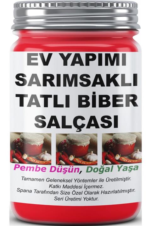 SPANA Sarımsaklı Tatlı Biber Salçası 330 gr