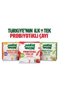 Doğadan Probiyotikli Poşet Çay 14'lü Rooibos Vanilyalı, Açai Ananaslı Ve Siyah Çay 3'lü Set