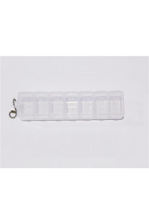 Bayhomer Hijyenik Ilaç Saklama Kutusu 7 Bölmeli