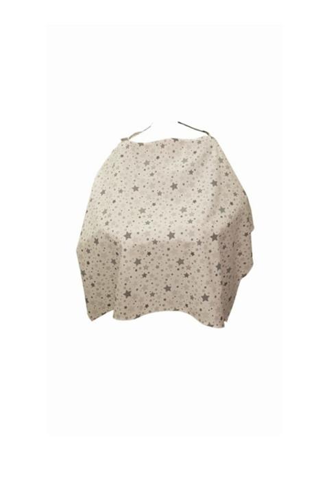 NET SALES CENTER Bebek Emzirme Önlüğü Ayarlanabilir Cırt Bantlı 75×110 Cm