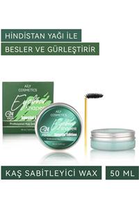 AİLY COSMETİCS Aily Hindistan Yağı Destekli, Besleyici, Kaş Şekillendirici Wax 50 Ml