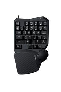 Baseus Gamo One-handed Gaming Keyboard Tek El Mini Oyun Klavyesi Siyah