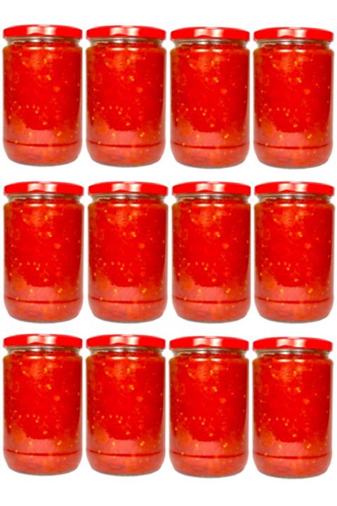 Sarıbahçe Ev Yapımı Domates Menemen Sosu 650 gr 12li Paket