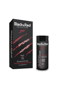 Black Red Wild Styling Powder Naturel Look Strong Touch Design Toz Pudra 20g