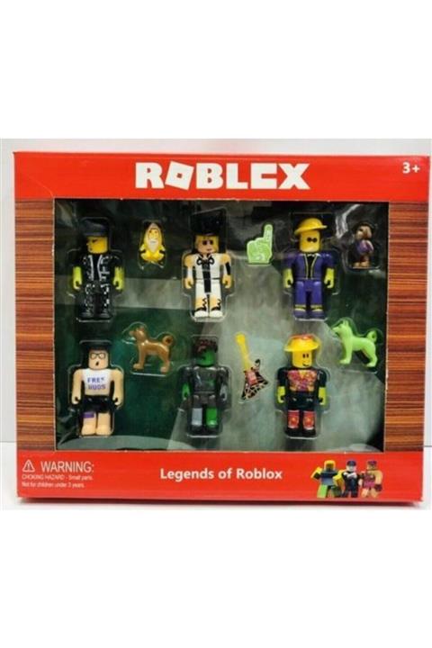 oyuncakchi Roblox Figür Oyuncak Aksesuarlı 12 Parça Set Kutulu Robloks