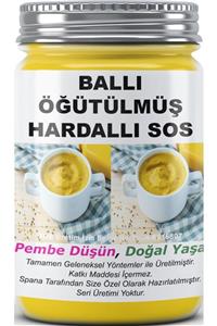 SPANA Ballı Öğütülmüş Hardallı Sos Ev Yapımı Katkısız 330gr