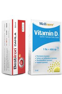 Valens Bestiron Damla 30 Ml + Wellcare Vitamin D3 400ıu 5 Ml Sprey