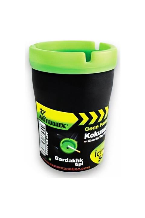 Dükkanönü Gece Parlayan Kokusuz Küllük Bardaklık Tipi