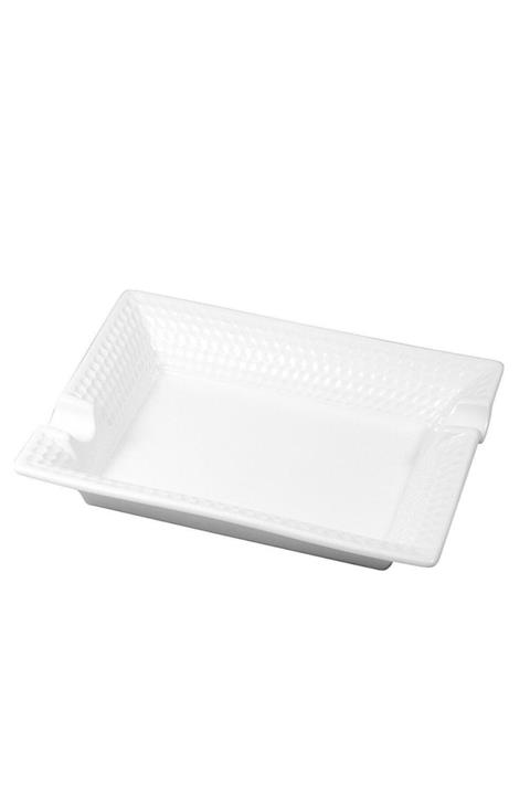 Jean Claude Porselen Puro Küllüğü Petek Desen Beyaz2li