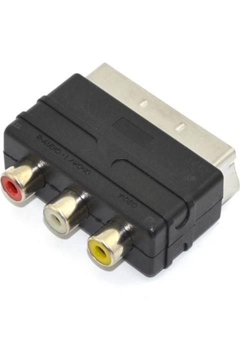 xbox 360 (scart Erkek-rca Dişi) Dönüştürücü