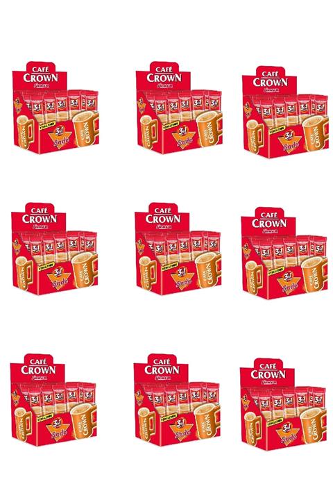 Cafe Crown 3ü1 Sade 11 Gram 40'lı X 9 Adet