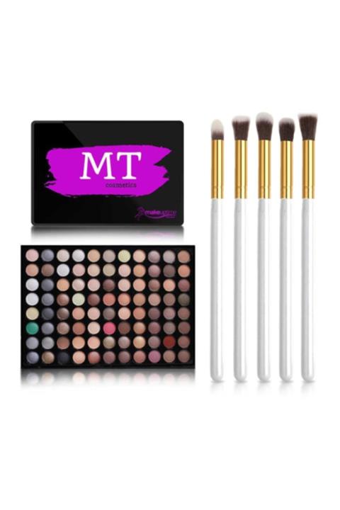 Tikatti Mt 88 Far Paleti 5 Li Beyaz Fırça Seti